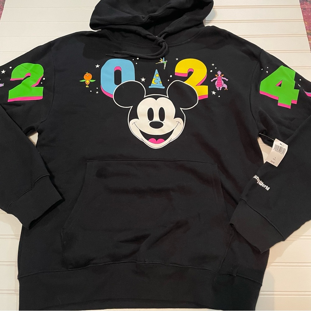 Walt Disney World 2024 Hoodie Sweatshirt Small NWT